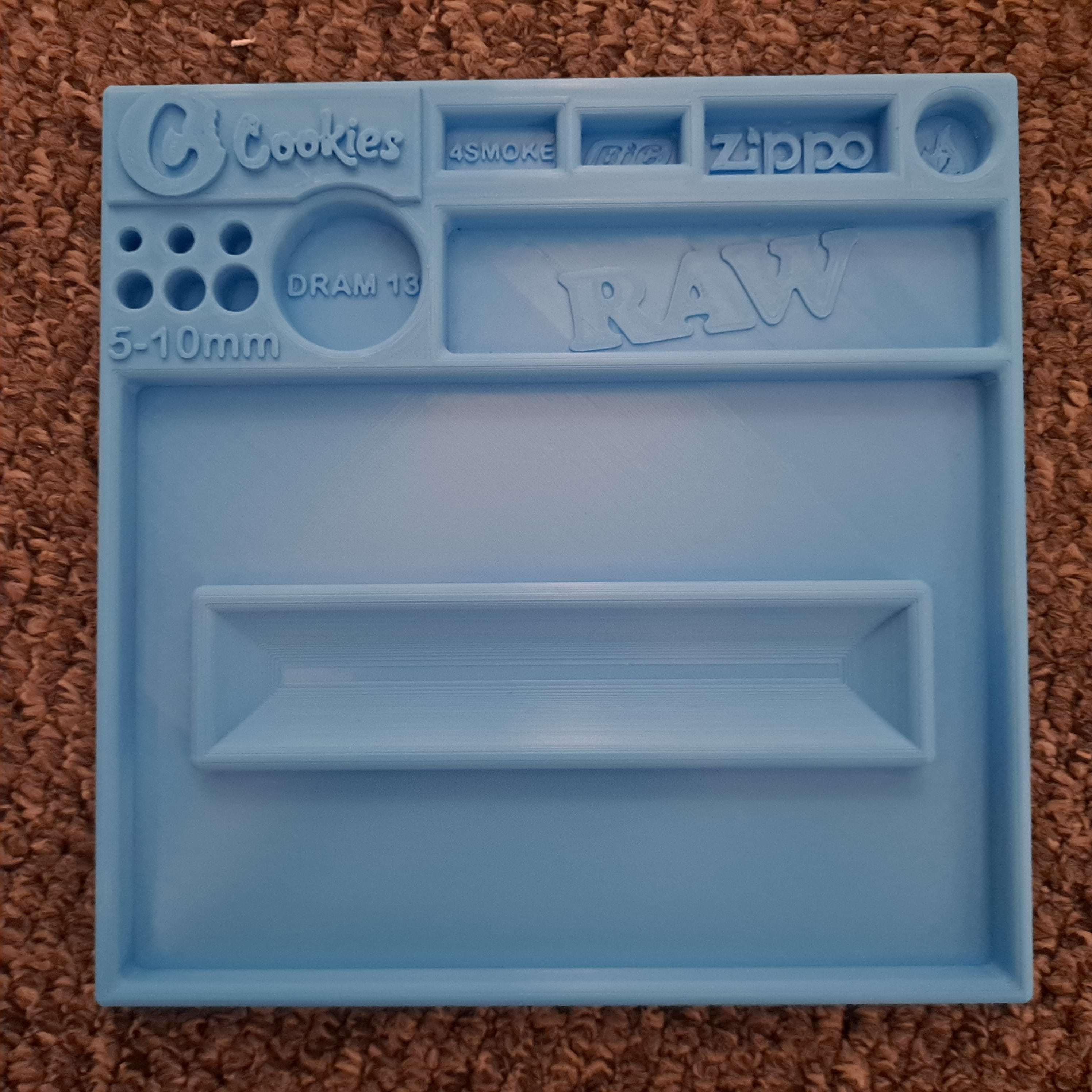 STL file COOKIES CANNABIS BRAND WEED ROLLING TRAY SUPPORTLESS 📦・3D printer model to download・Cults